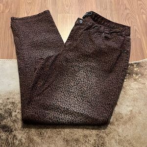 Cheetah jeans